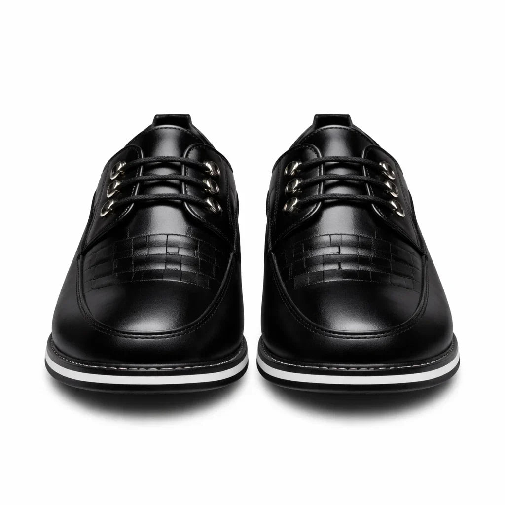 Mocasines de Piel con Plataforma para Hombre - Mr Fashion
