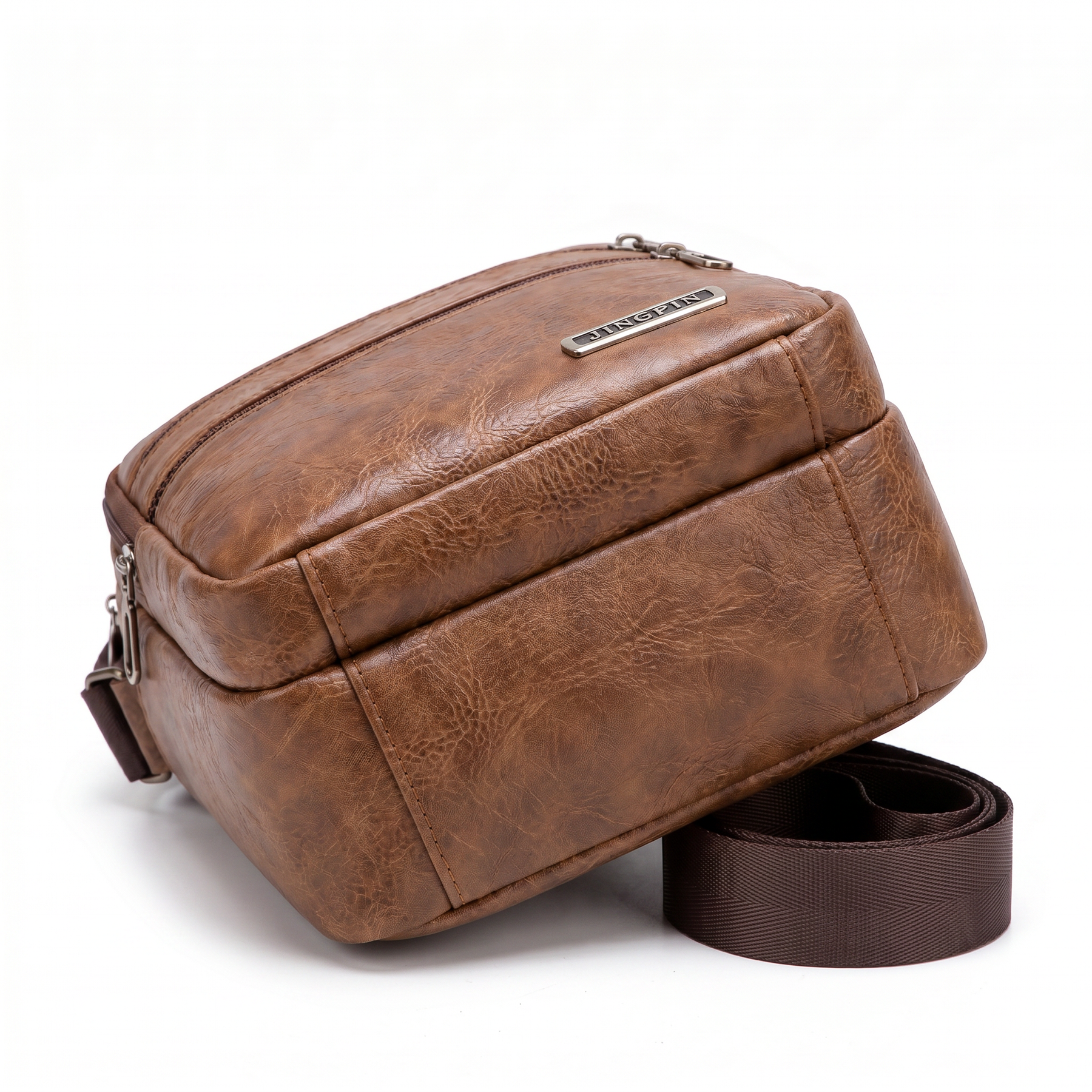 Bolso Satchel de Piel para Hombre - Rogue