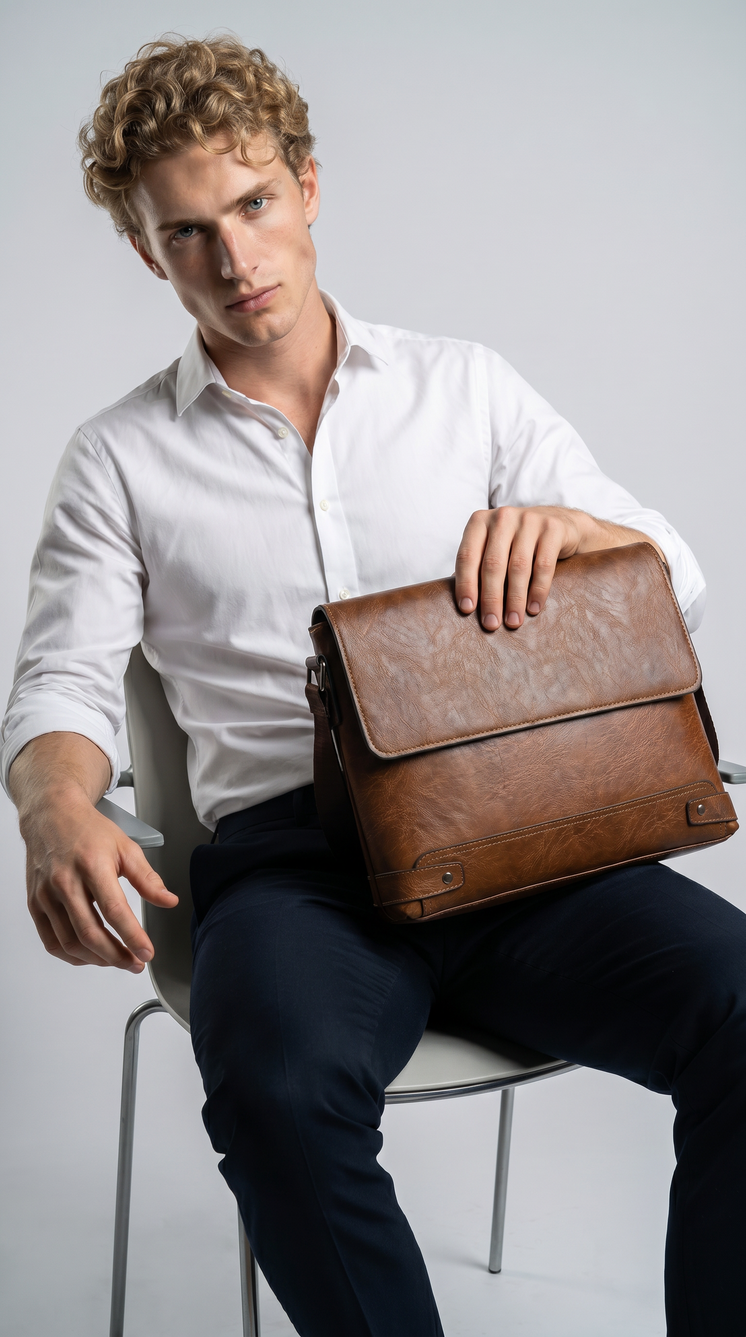 Maletín de Piel para Hombre - Work