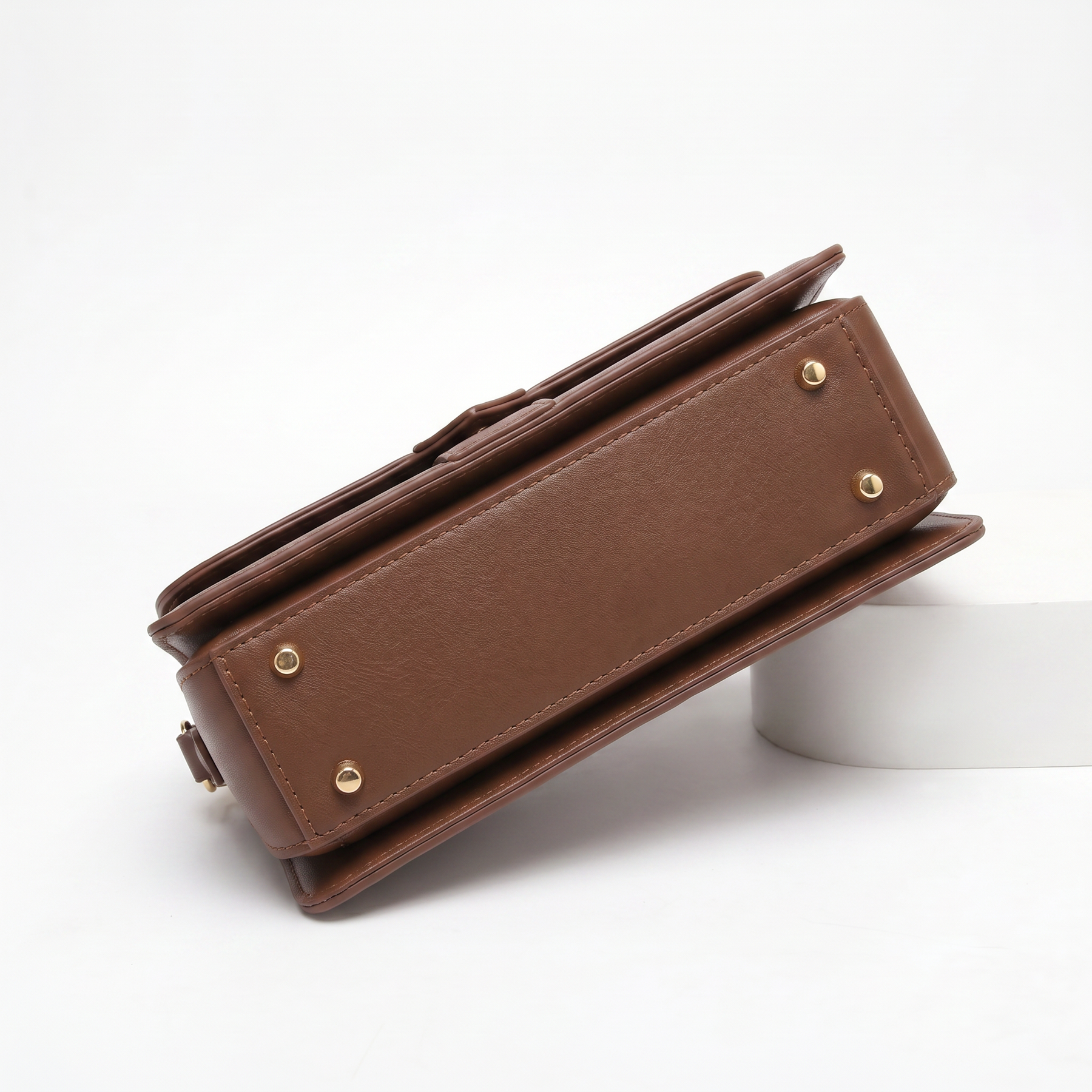 Bolso de Asa Corta de Piel para Mujer - Amelia