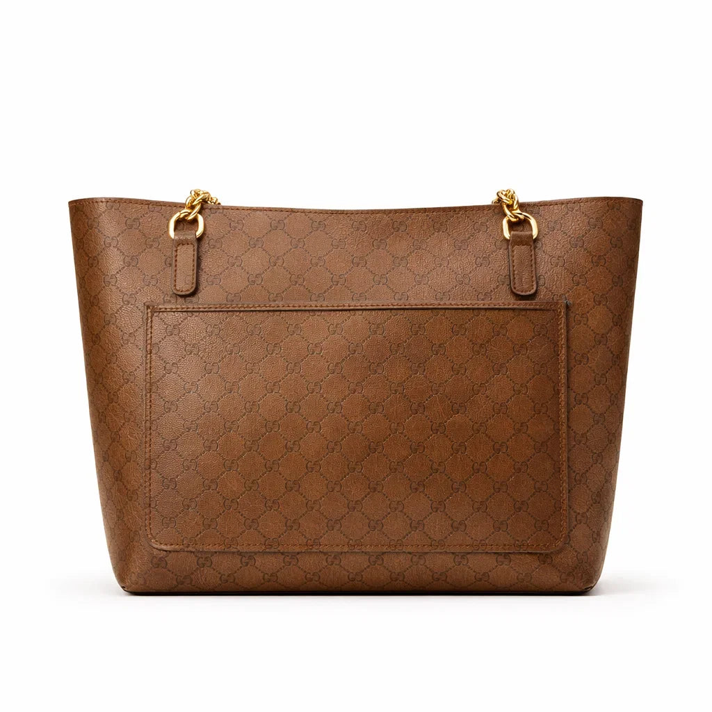Bolso Mensajero de Piel para Mujer - Camel - Kingsford