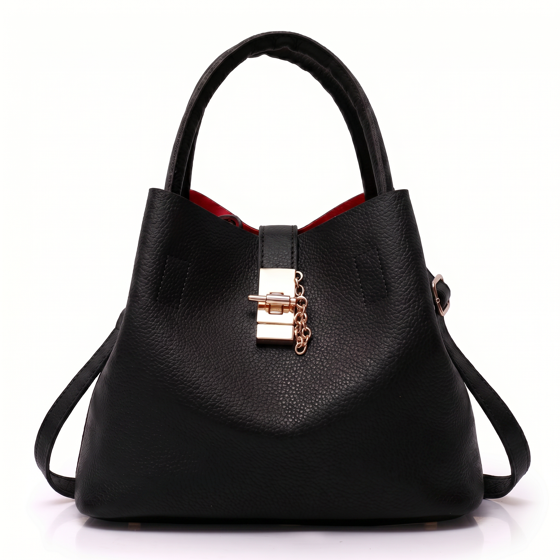 Bolso Mensajero de Piel para Mujer - Heart