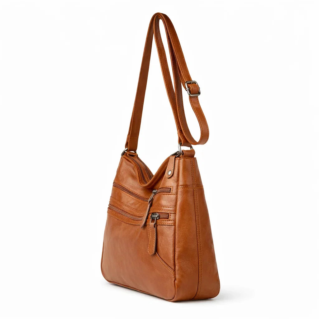 Bolso de Hombro de Piel para Mujer - Olivia