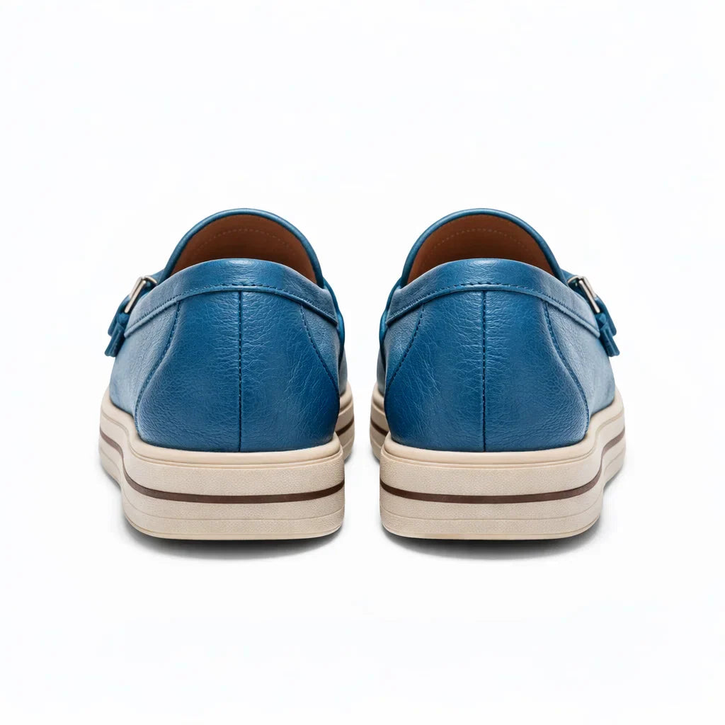 Mocasines de Piel con Plataforma para Mujer - Day Flex