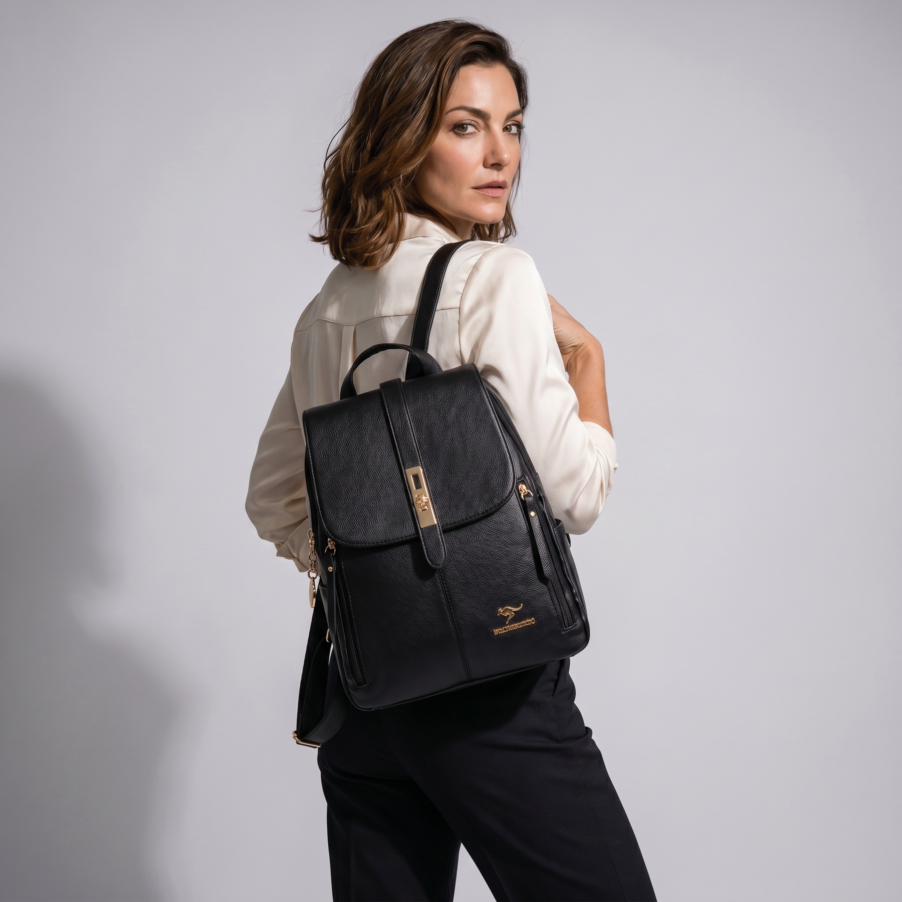 Mochila de Piel para Mujer - Kangaroo