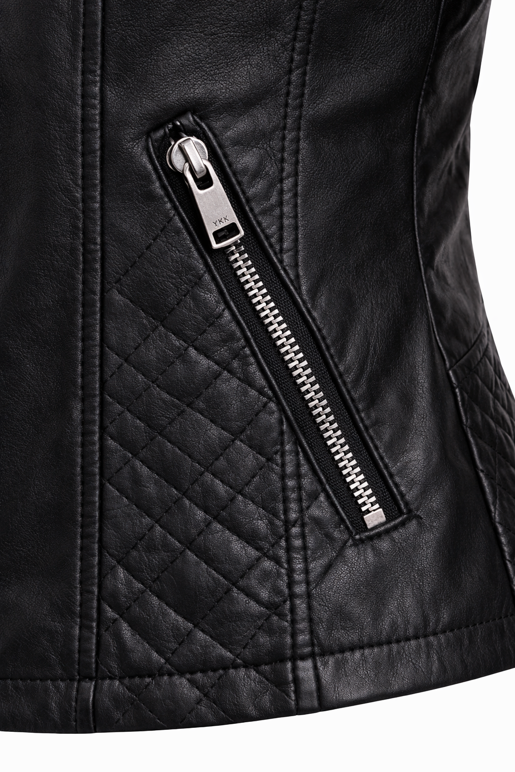 Chaqueta de Piel Acolchada para Mujer - Voug