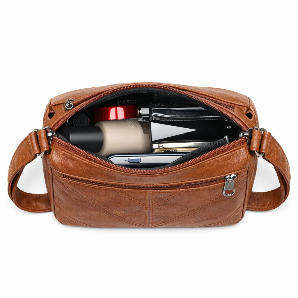 Bolso Bandolera de Piel para Mujer - Chic Style