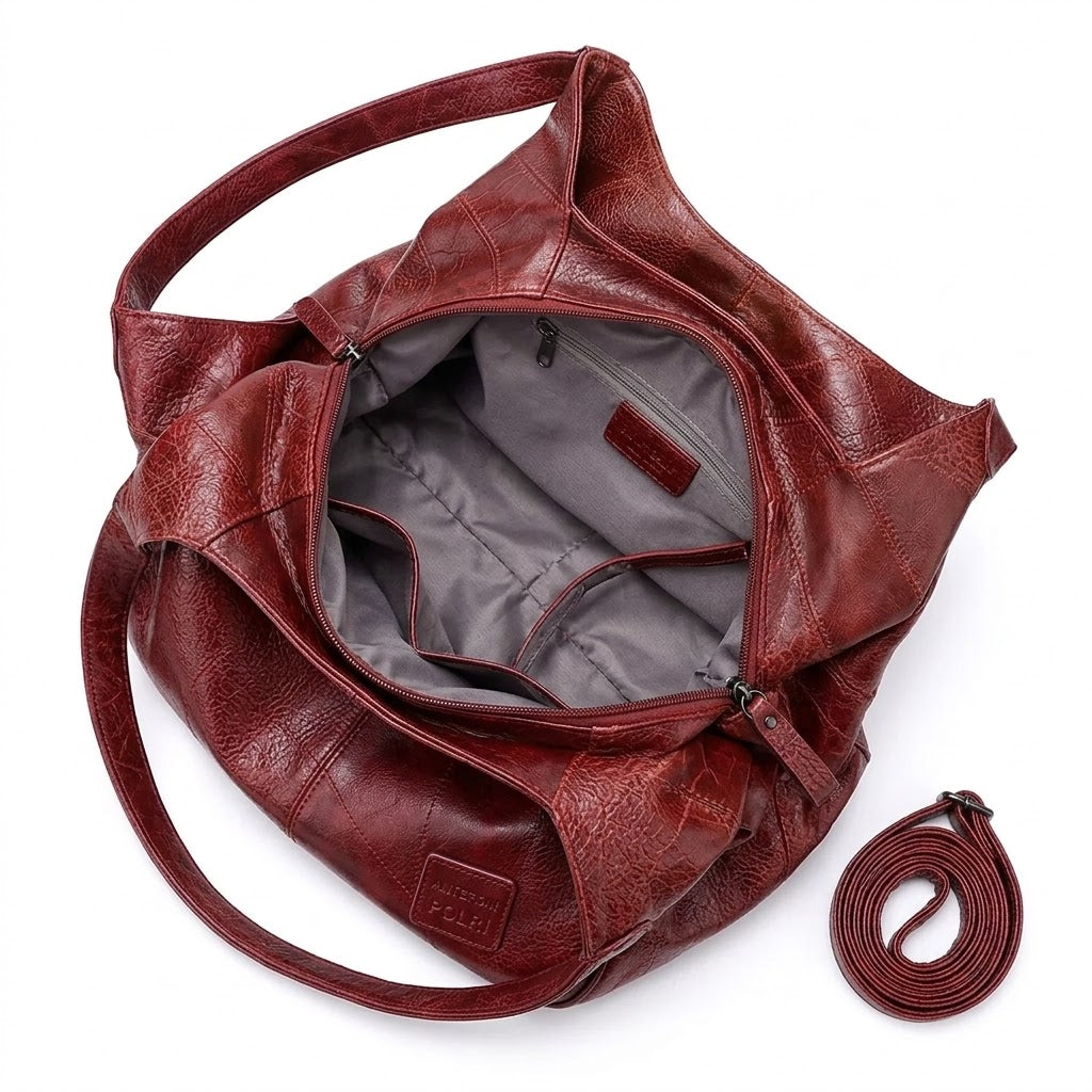 Bolso Hobo de Piel para Mujer - Berlim