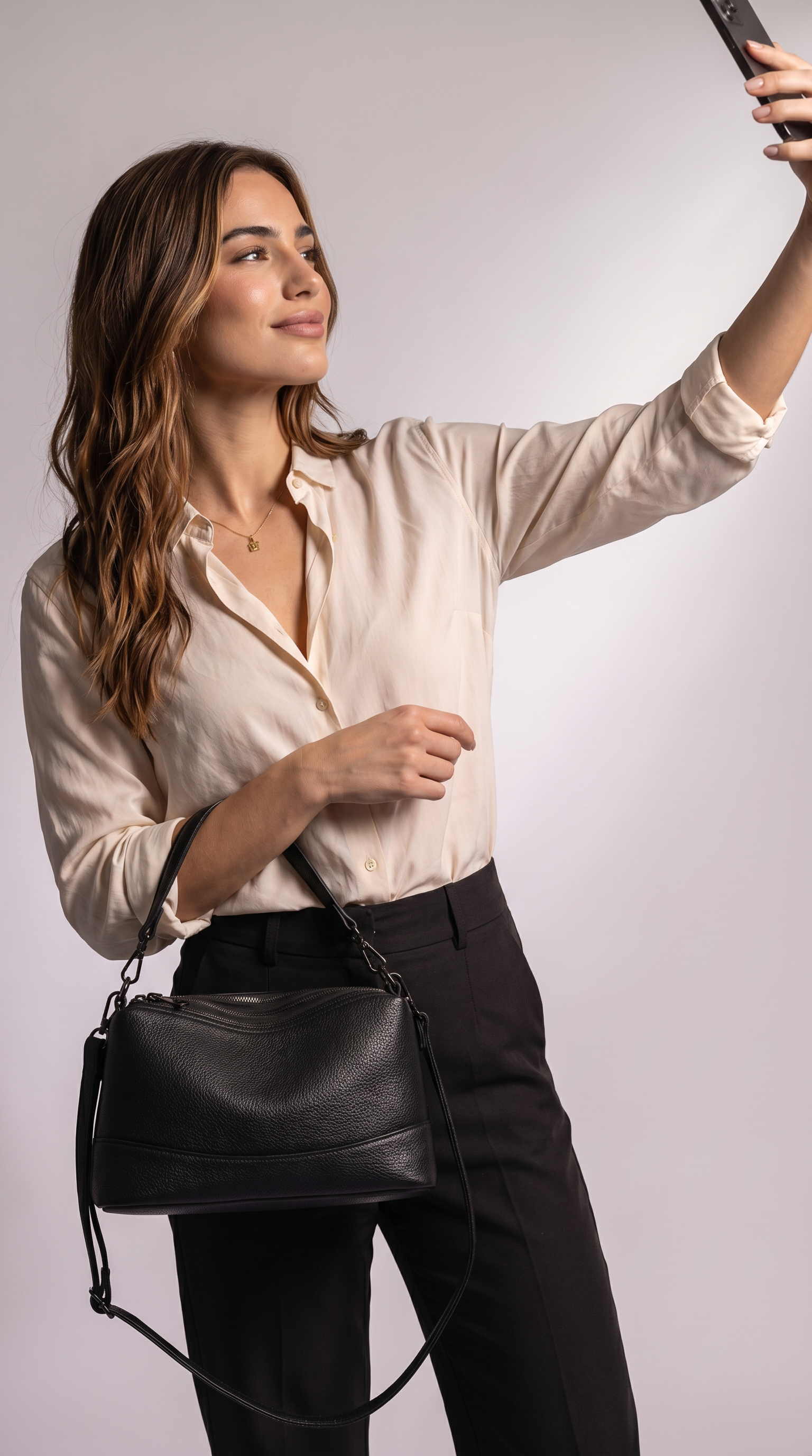 Bolso Bandolera de Piel para Mujer - Selena