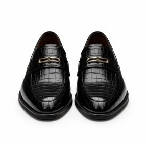 Mocasines de Piel con Plataforma para Hombre - Aligatort Style