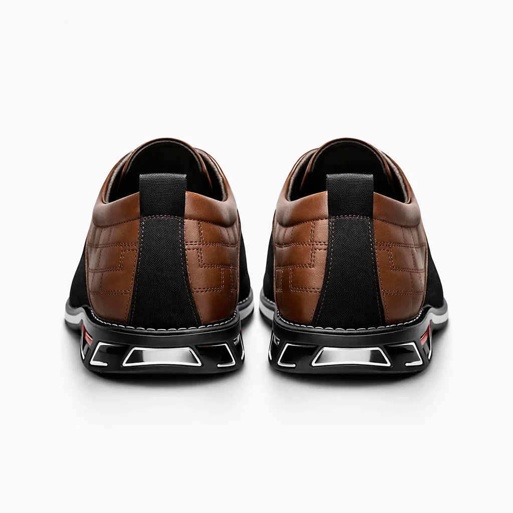 Mocasines de Piel con Plataforma para Hombre - Mr Fashion