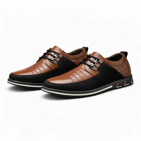 Mocasines de Piel con Plataforma para Hombre - Mr Fashion