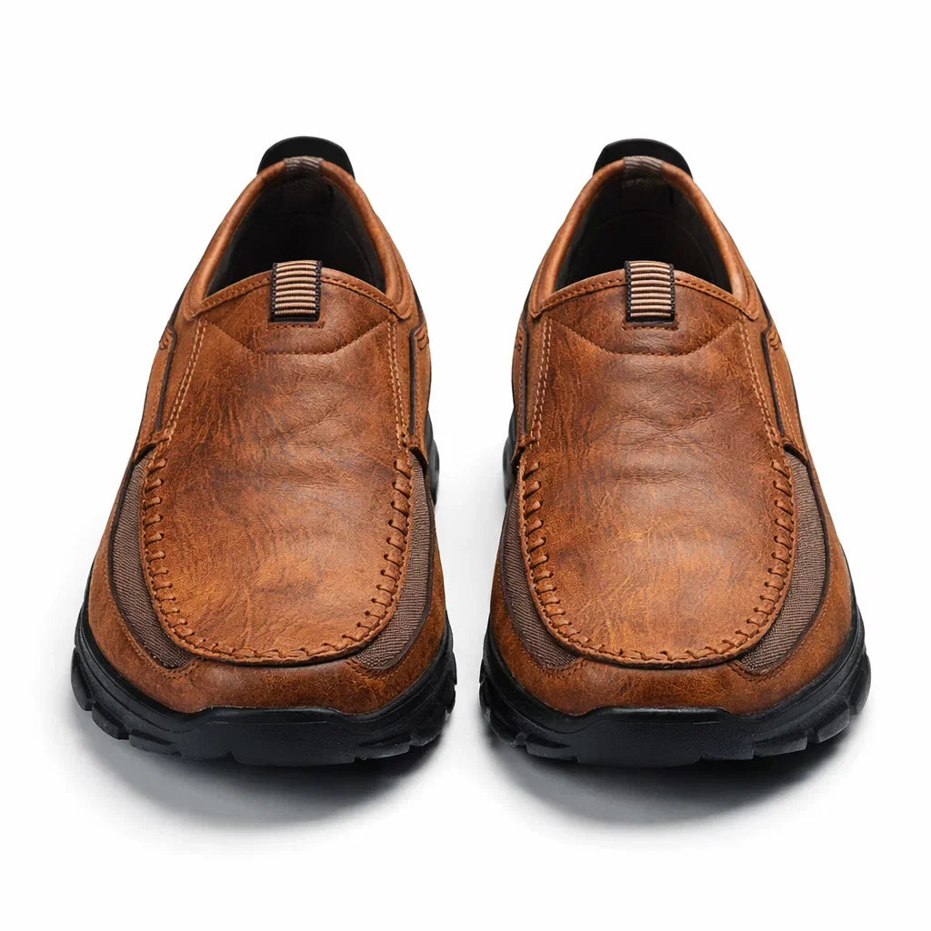 Mocasines de Piel con Plataforma para Hombre - William Classic