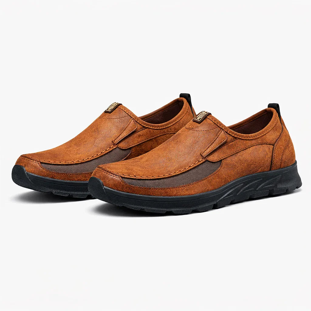 Mocasines de Piel con Plataforma para Hombre - William Classic
