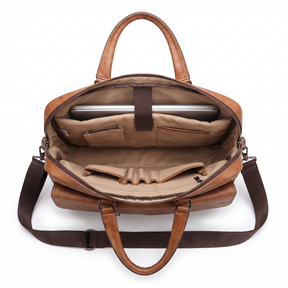 Maletín de Piel para Hombre - Rock