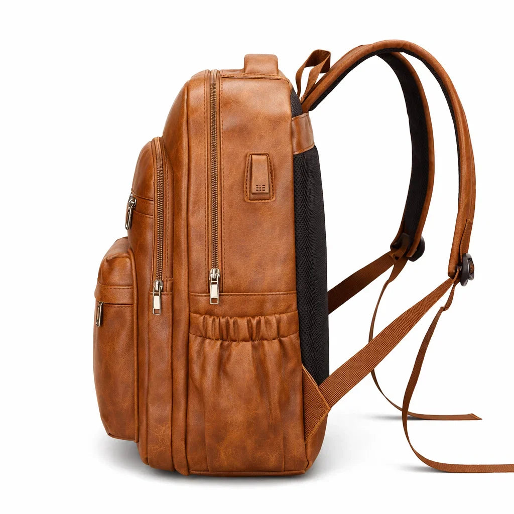Mochila de Piel para Hombre - Oxbridge