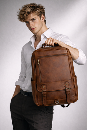 Mochila de Piel para Hombre - Marlborough