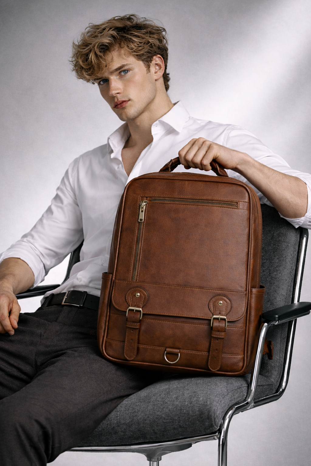 Mochila de Piel para Hombre - Marlborough
