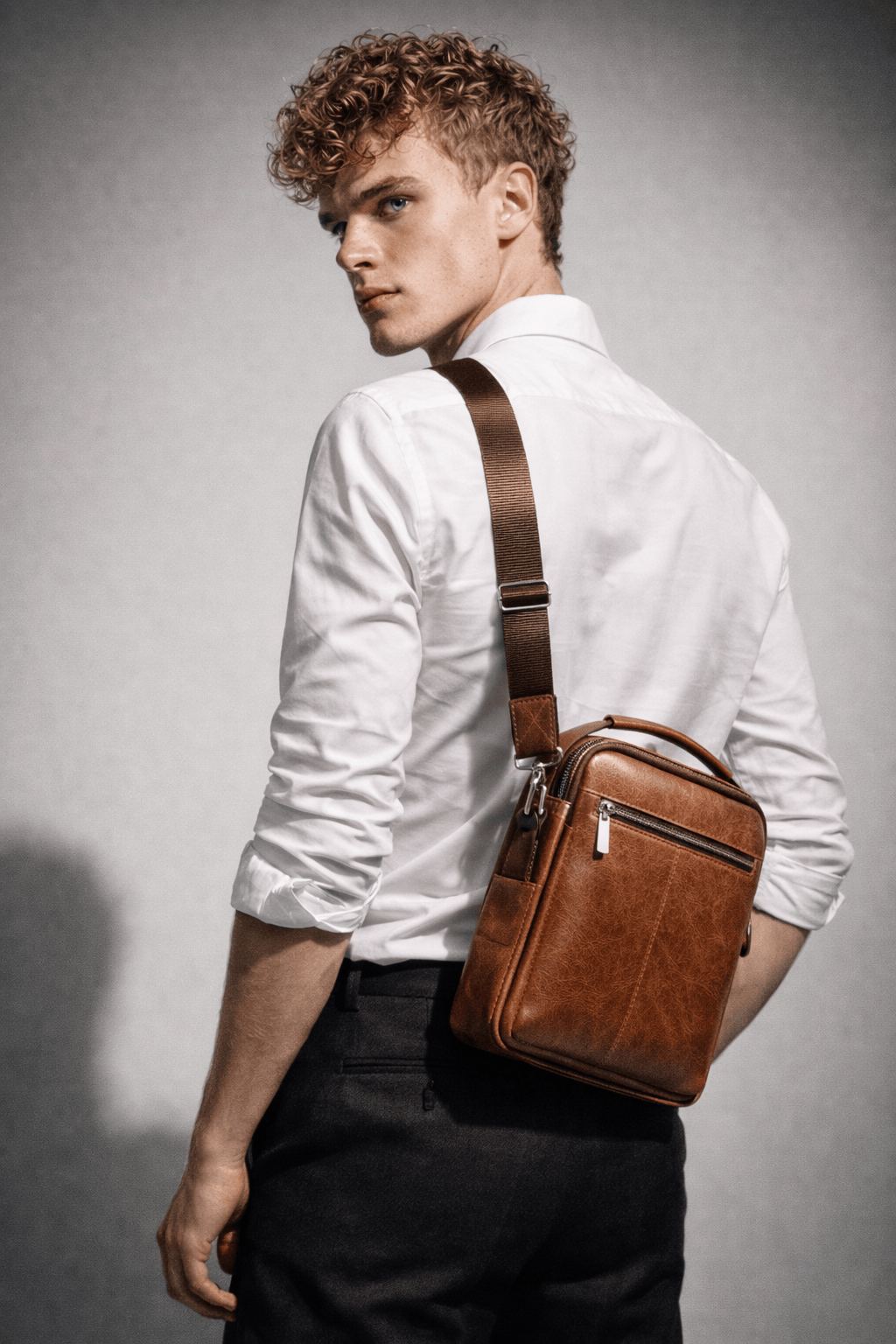 Bolso Satchel de Piel para Hombre - Thornbury