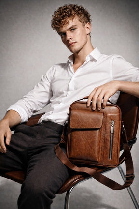 Bolso Satchel de Piel para Hombre - Thornbury