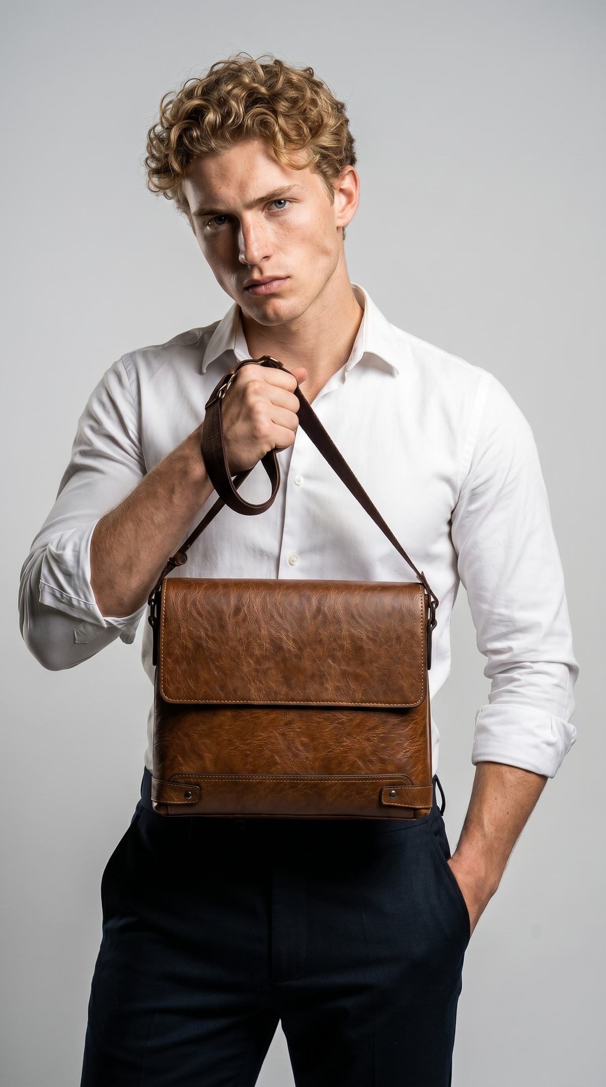 Maletín de Piel para Hombre - Work