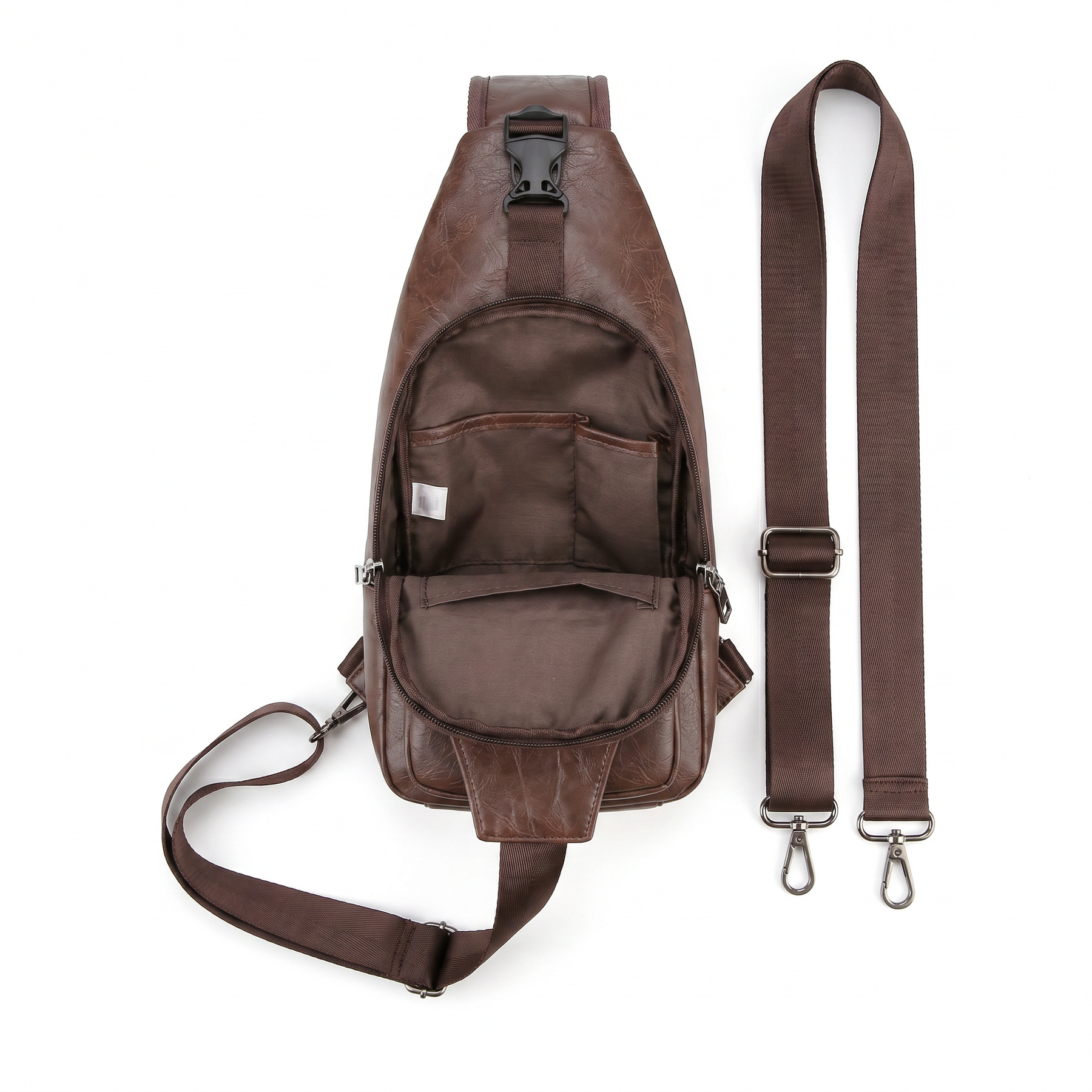 Bolso Bandolera de Piel para Hombre - Riot