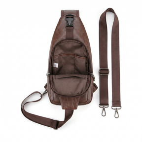 Bolso Bandolera de Piel para Hombre - Riot