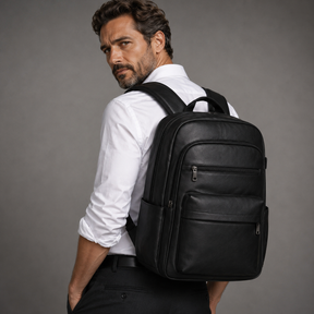 Mochila de Piel para Hombre - Oxbridge