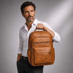 Mochila de Piel para Hombre - Oxbridge