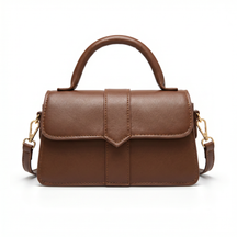 Bolso de Asa Corta de Piel para Mujer - Amelia