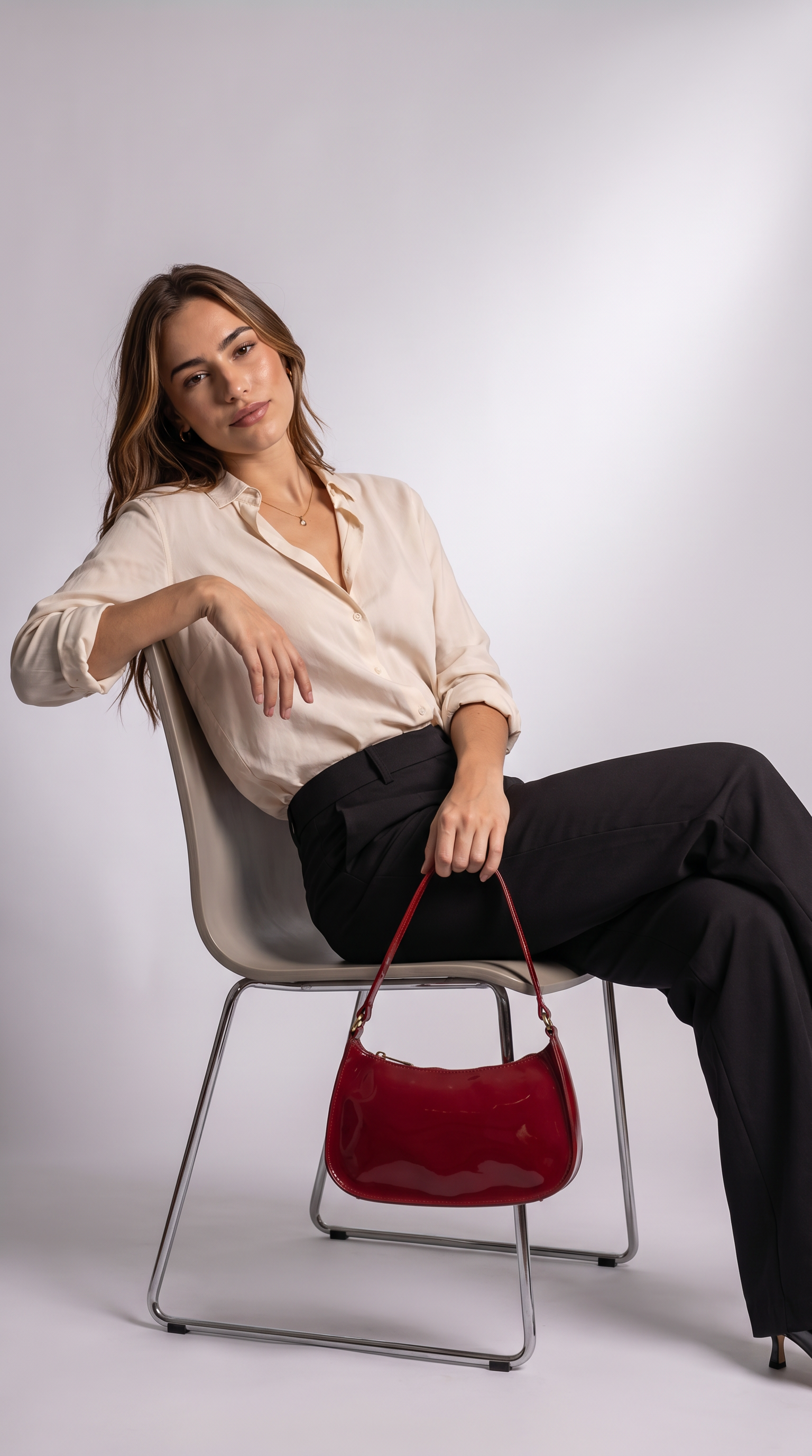 Bolso Baguette de Piel para Mujer - Carol