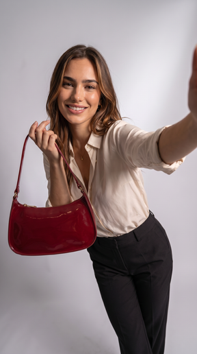 Bolso Baguette de Piel para Mujer - Carol