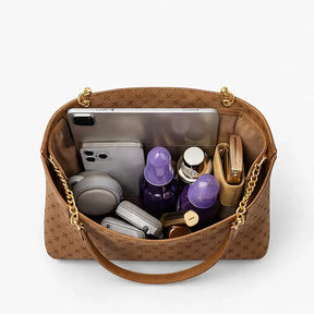 Bolso Mensajero de Piel para Mujer - Camel - Kingsford