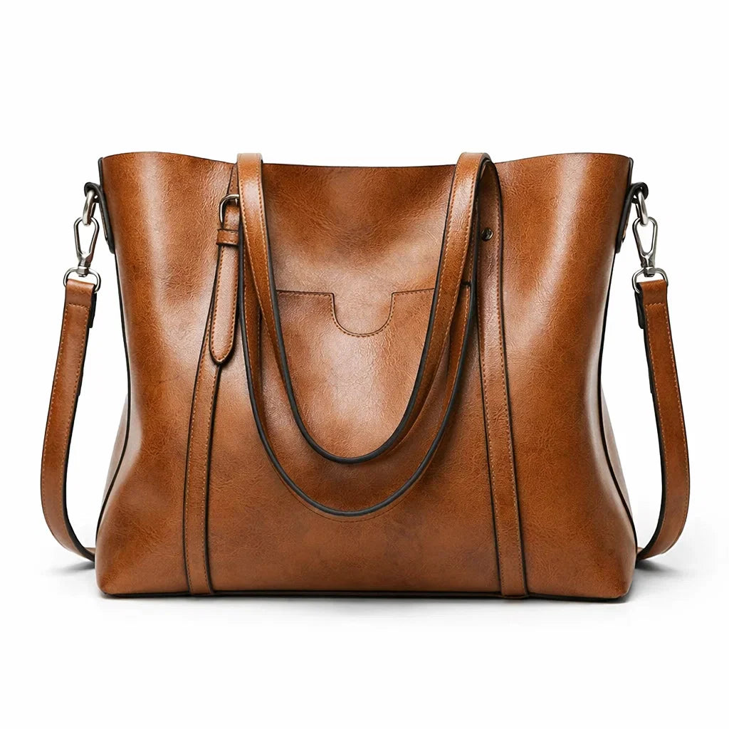 Bolso Mensajero de Piel para Mujer - Elegant Woman