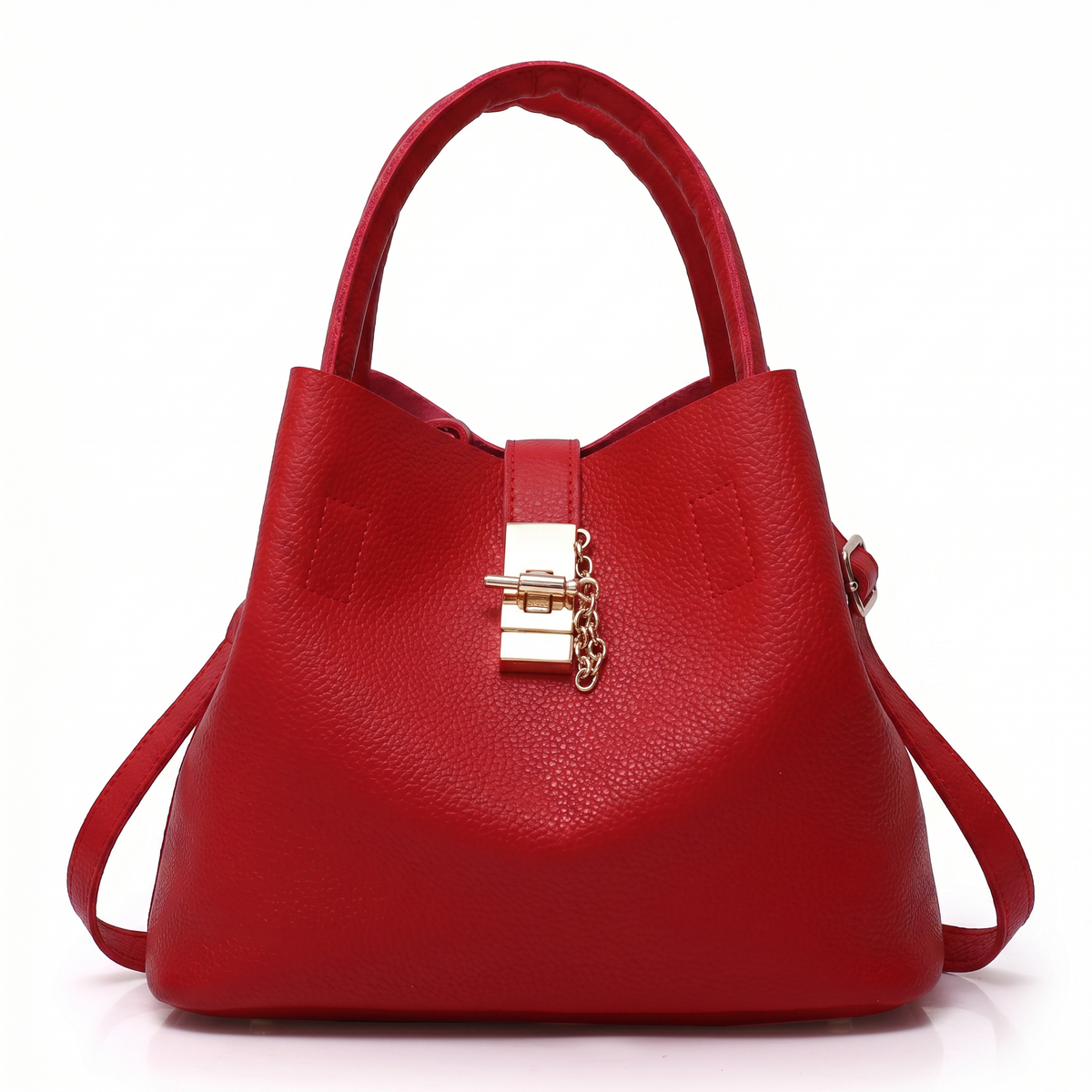 Bolso Mensajero de Piel para Mujer - Heart