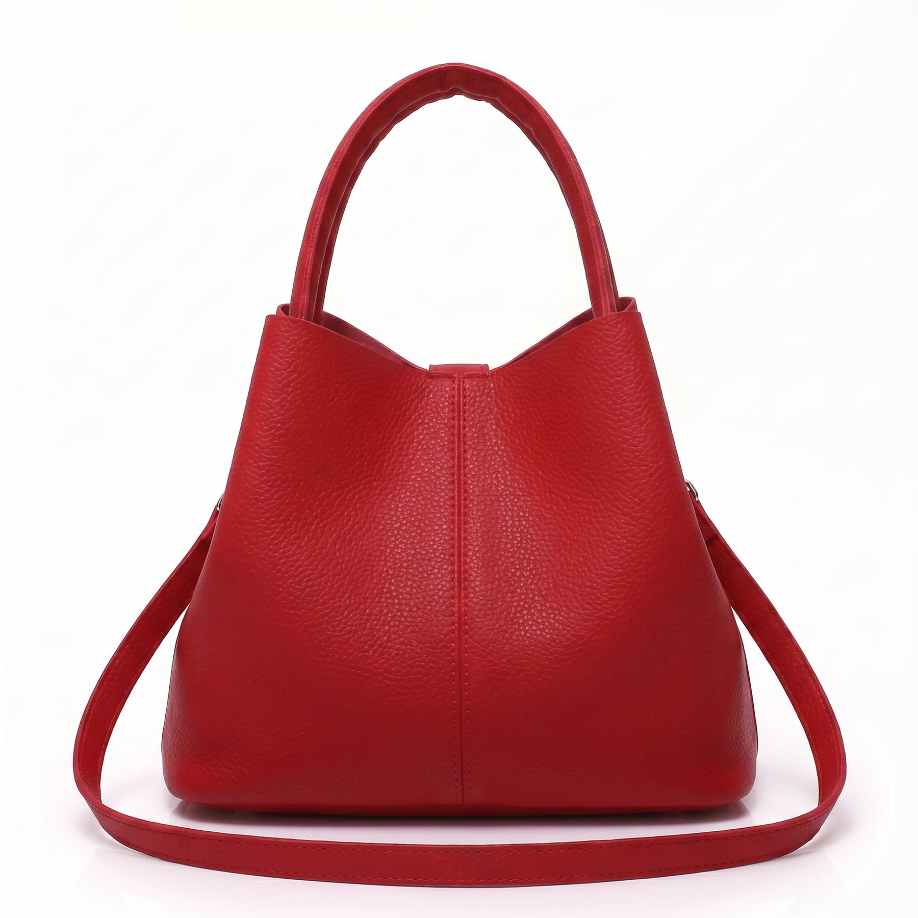 Bolso Mensajero de Piel para Mujer - Heart