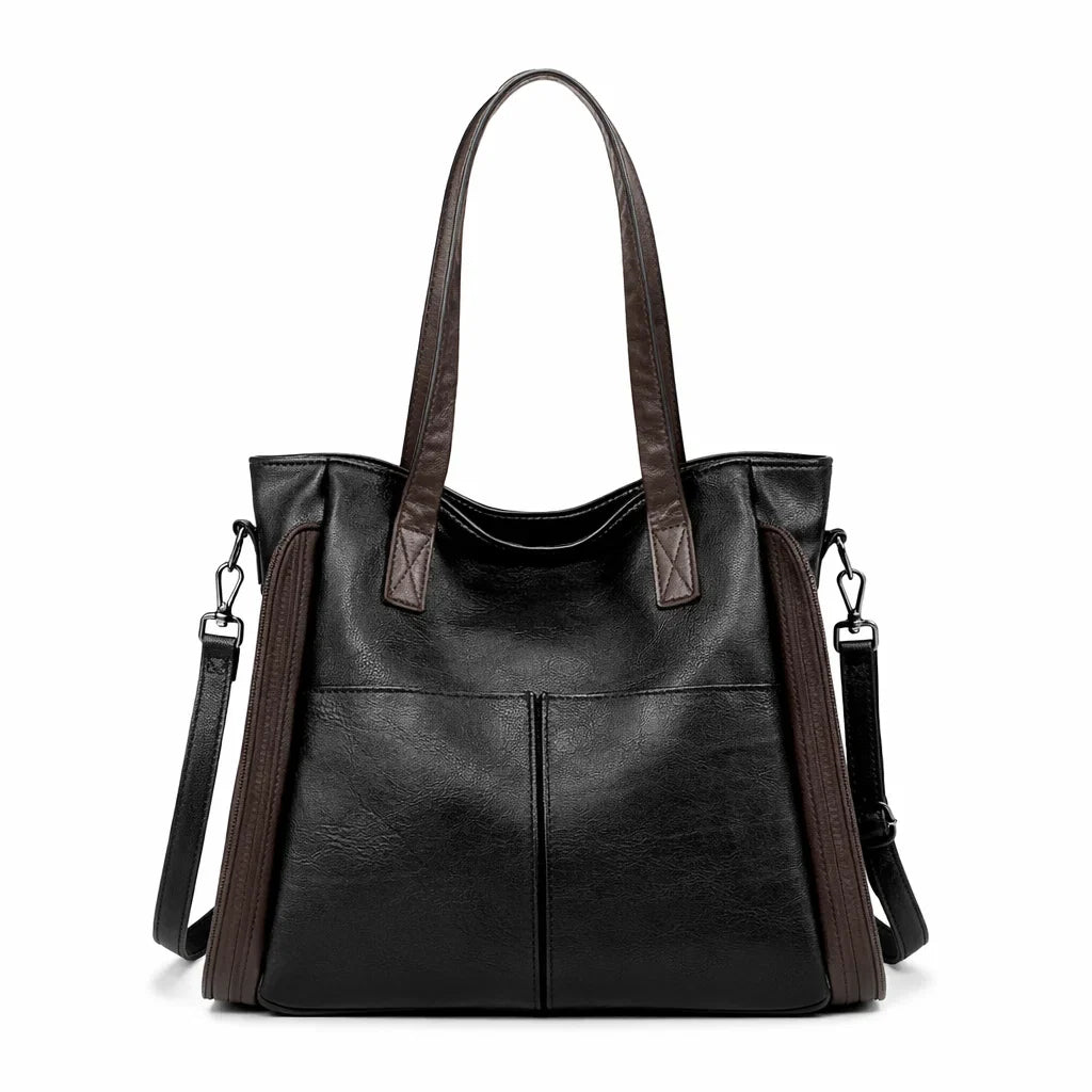 Bolso Mensajero de Piel para Mujer - Sofia Vintage Girl
