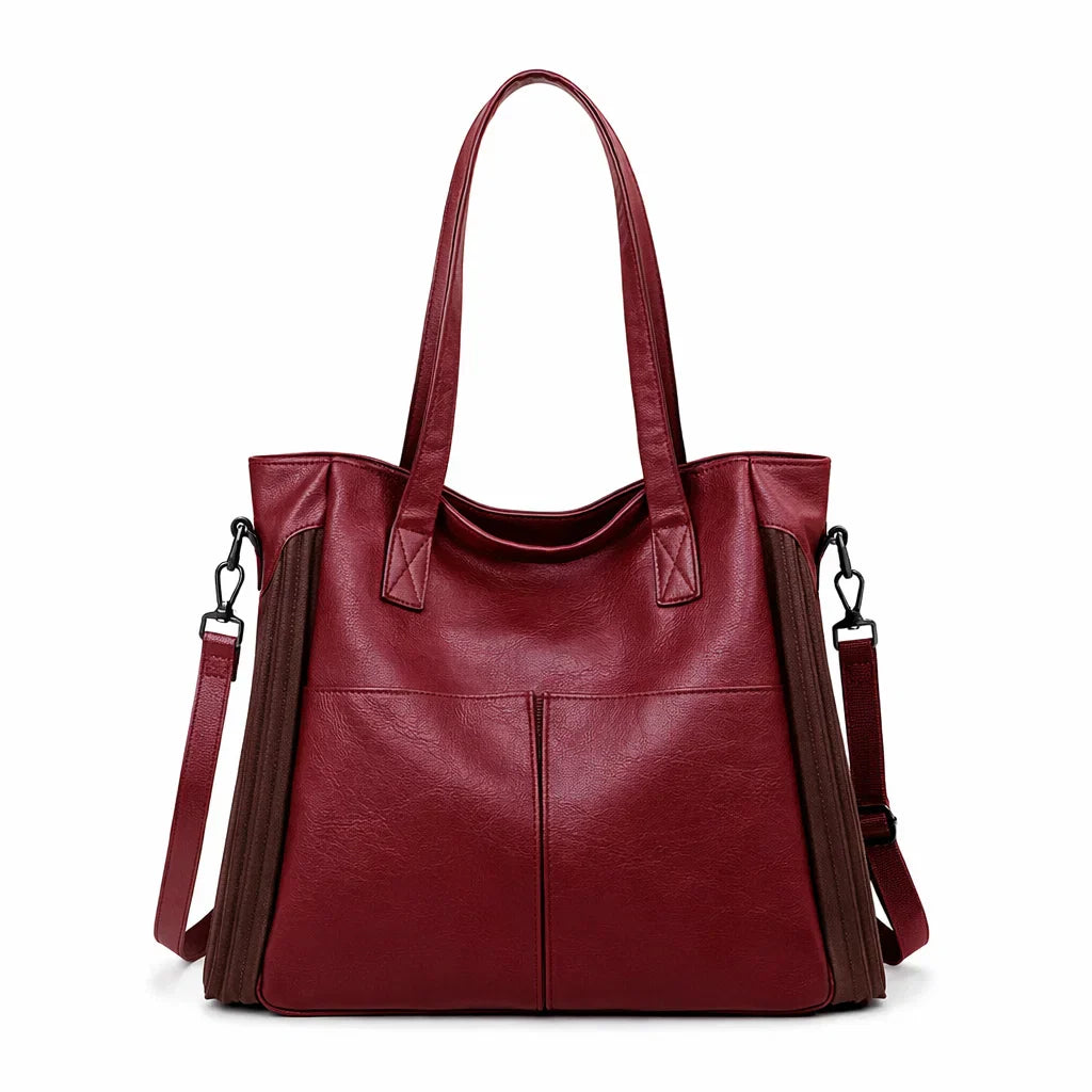 Bolso Mensajero de Piel para Mujer - Sofia Vintage Girl