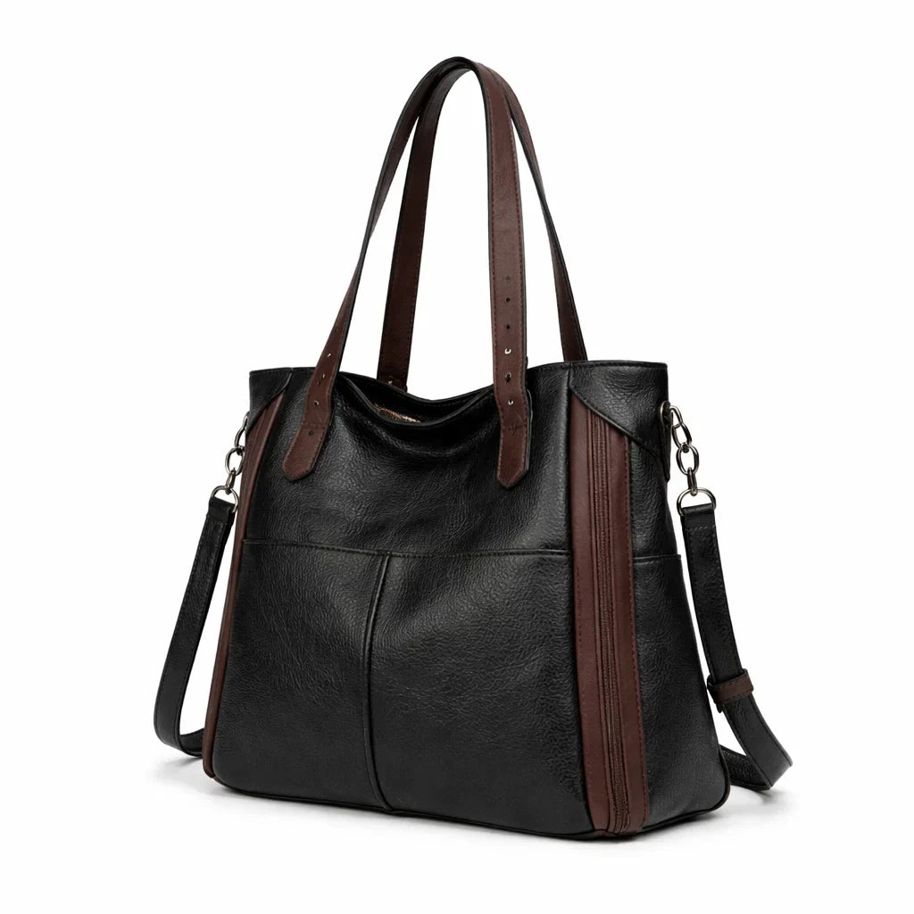 Bolso Mensajero de Piel para Mujer - Sofia Vintage Girl