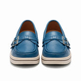 Mocasines de Piel con Plataforma para Mujer - Day Flex