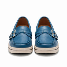 Mocasines de Piel con Plataforma para Mujer - Day Flex