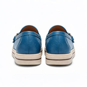 Mocasines de Piel con Plataforma para Mujer - Day Flex