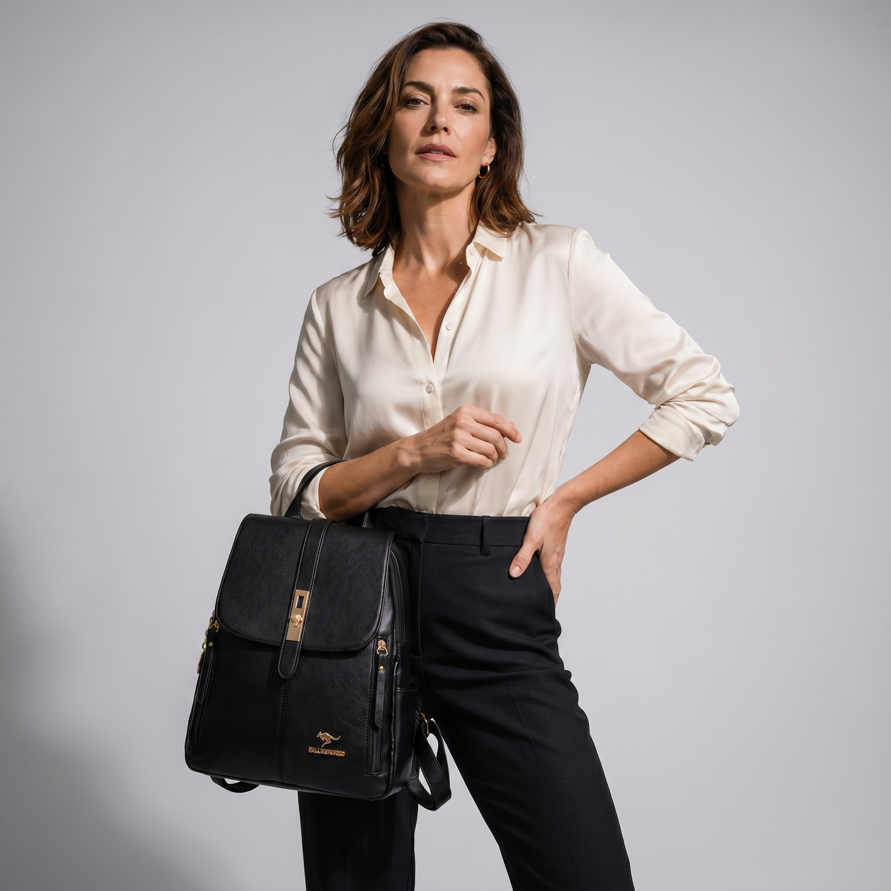 Mochila de Piel para Mujer - Kangaroo