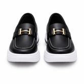 Mocasines de Piel con Plataforma para Mujer - Comfortsole