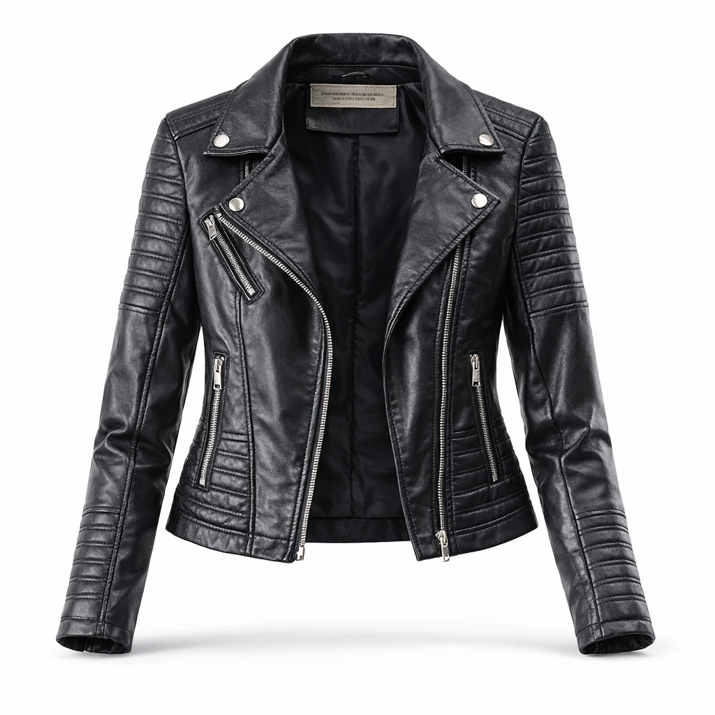 Chaqueta de Piel Acolchada para Mujer - Roma