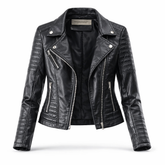 Chaqueta de Piel Acolchada para Mujer - Roma