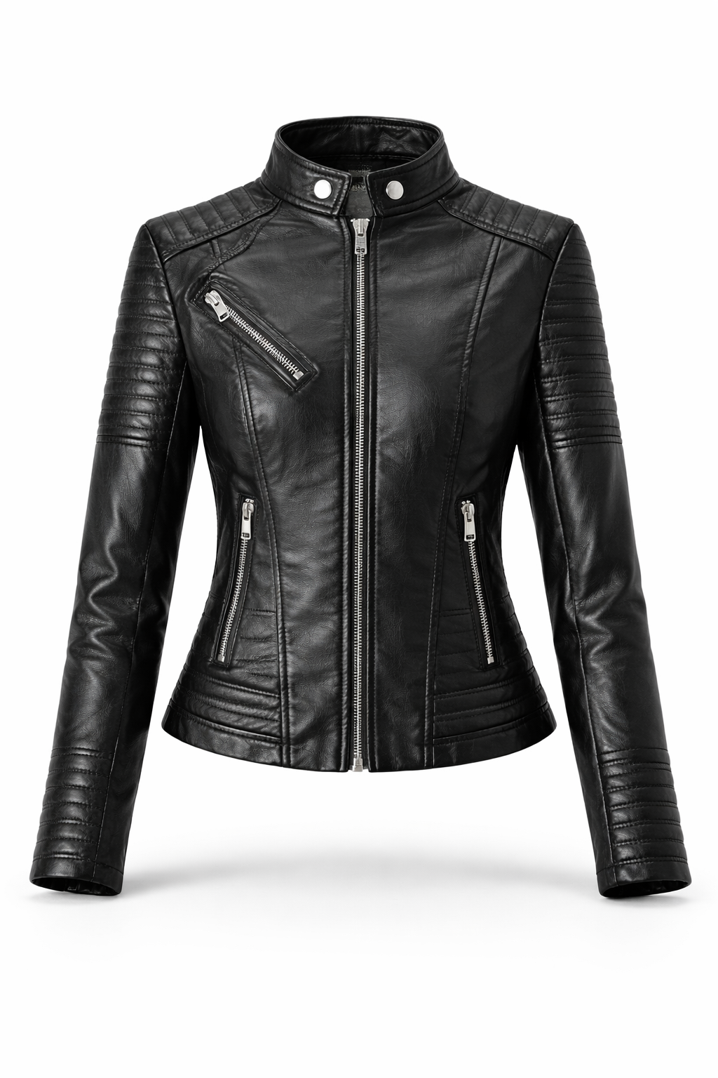 Chaqueta de Piel Acolchada para Mujer - Roma