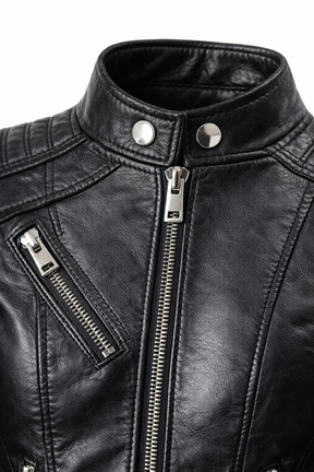 Chaqueta de Piel Acolchada para Mujer - Roma