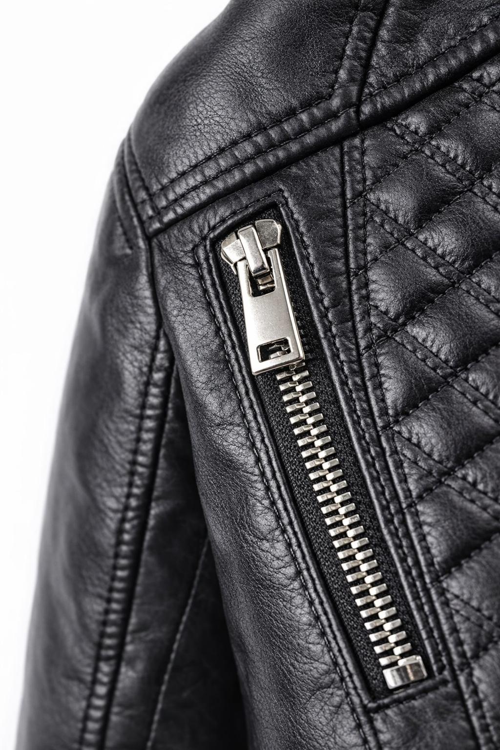 Chaqueta de Piel Acolchada para Mujer - Roma