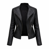 Chaqueta de Piel Acolchada para Mujer - Voug